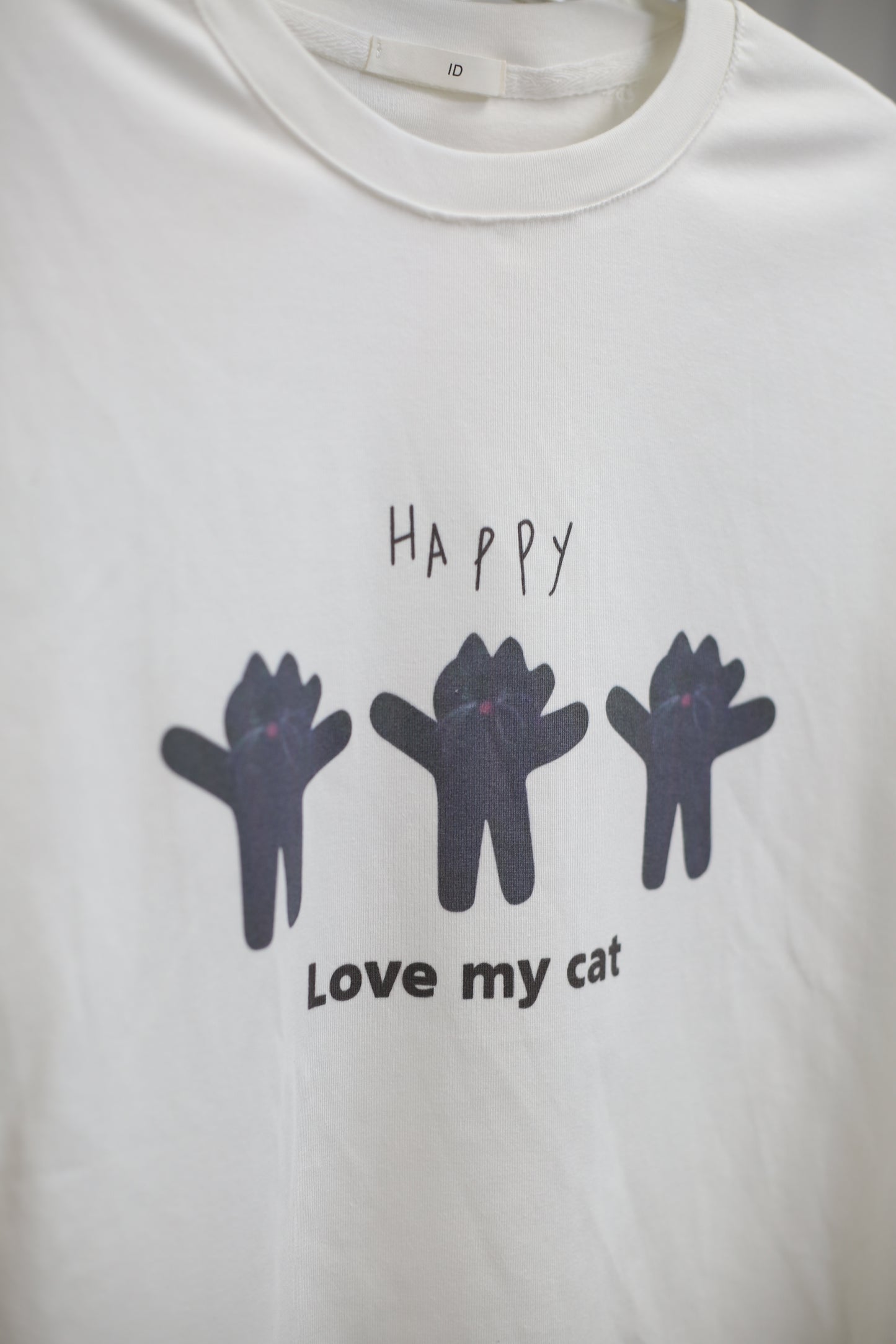 T00002 happy cat 貓貓T