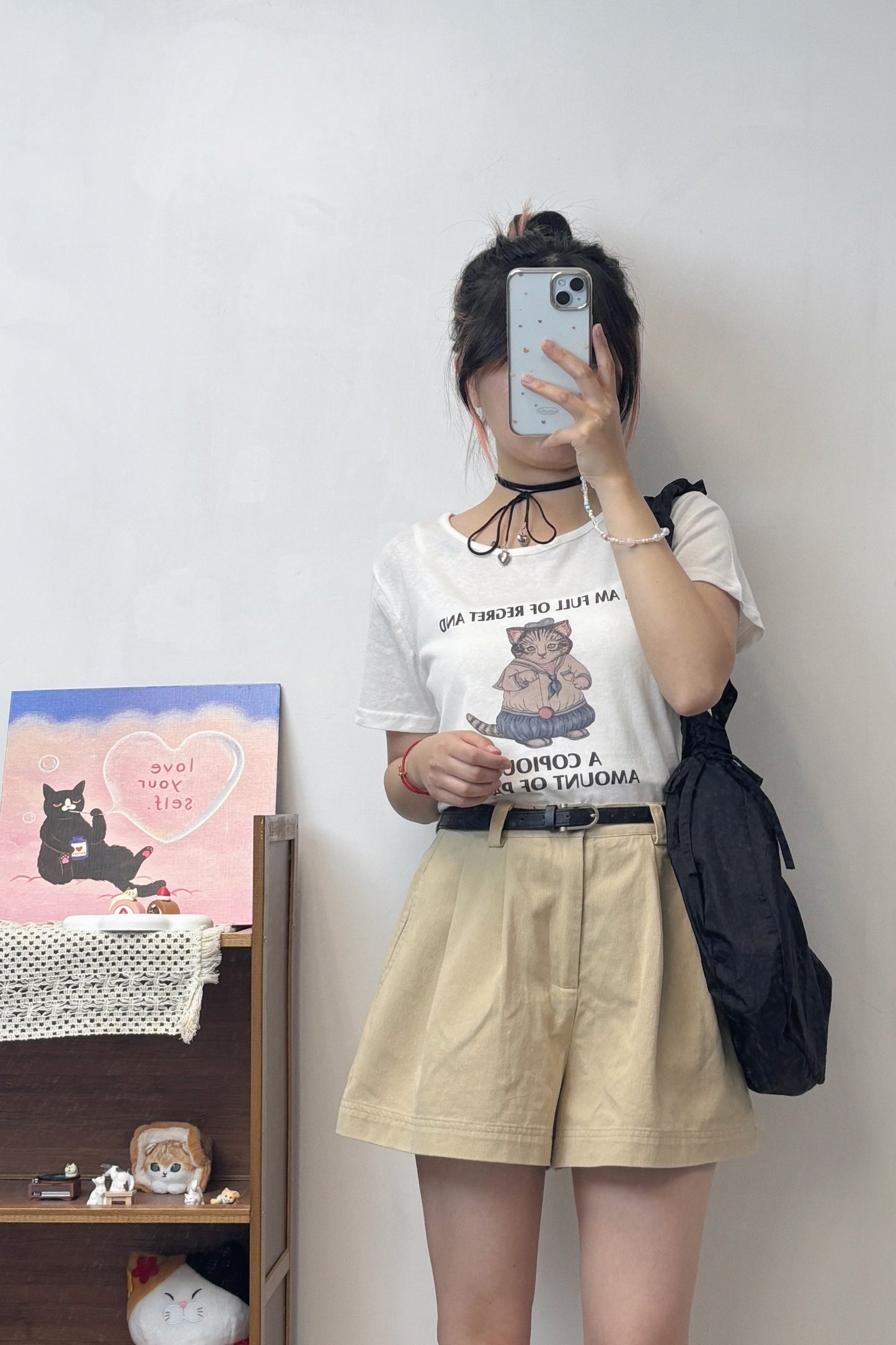 水手服肥貓短T T00089