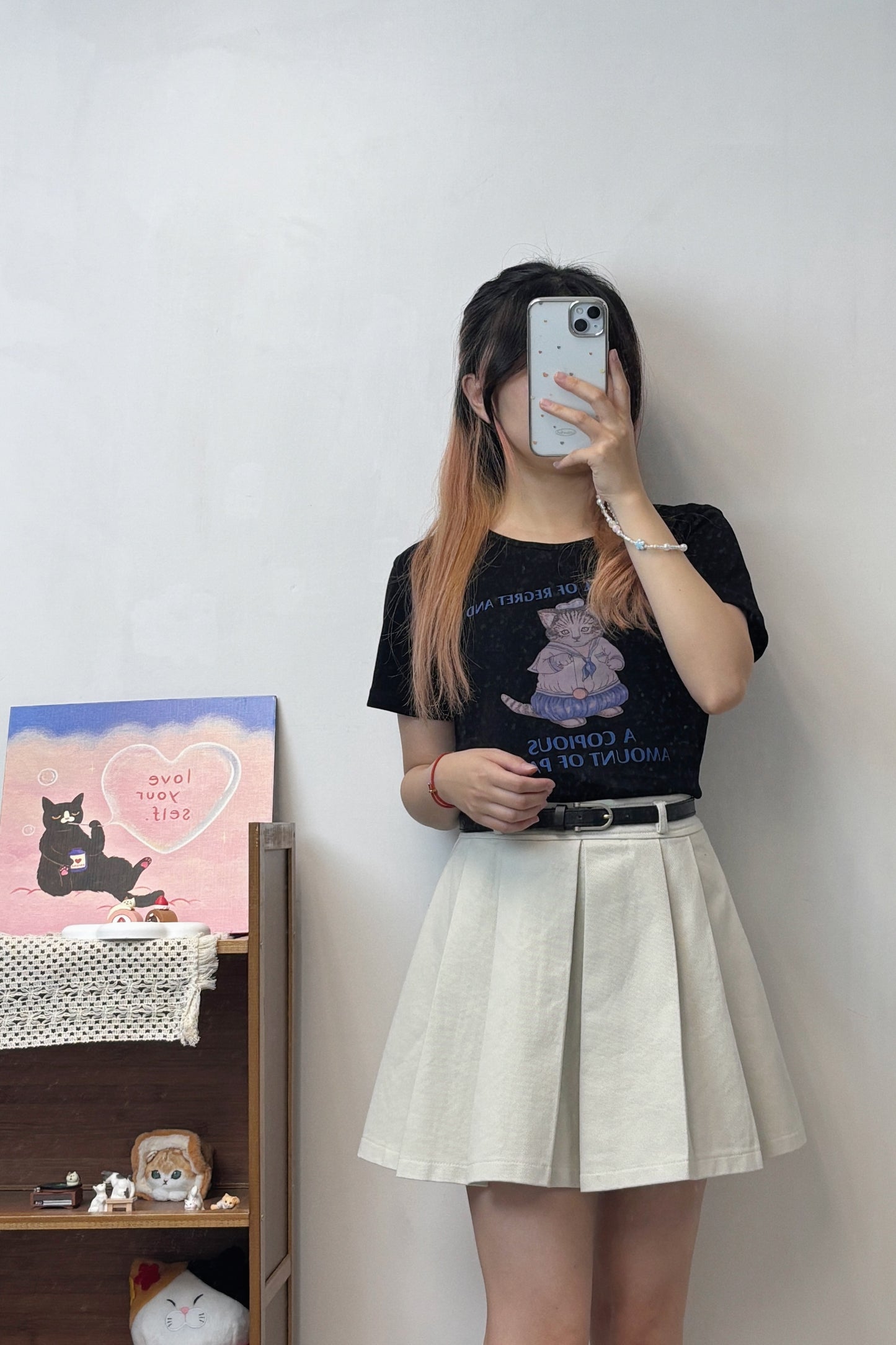 水手服肥貓短T T00089