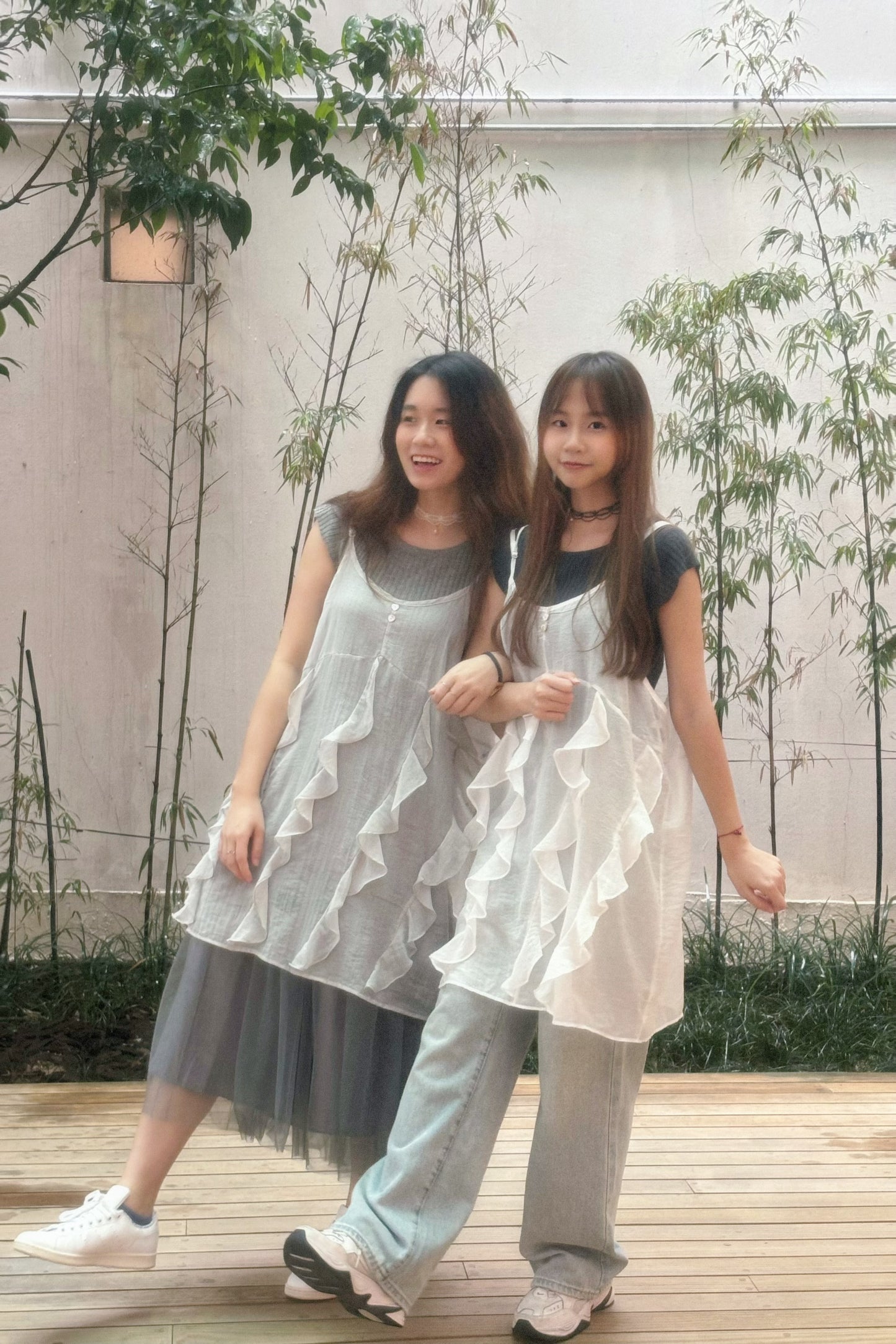 透明感花瓣外搭 S00058