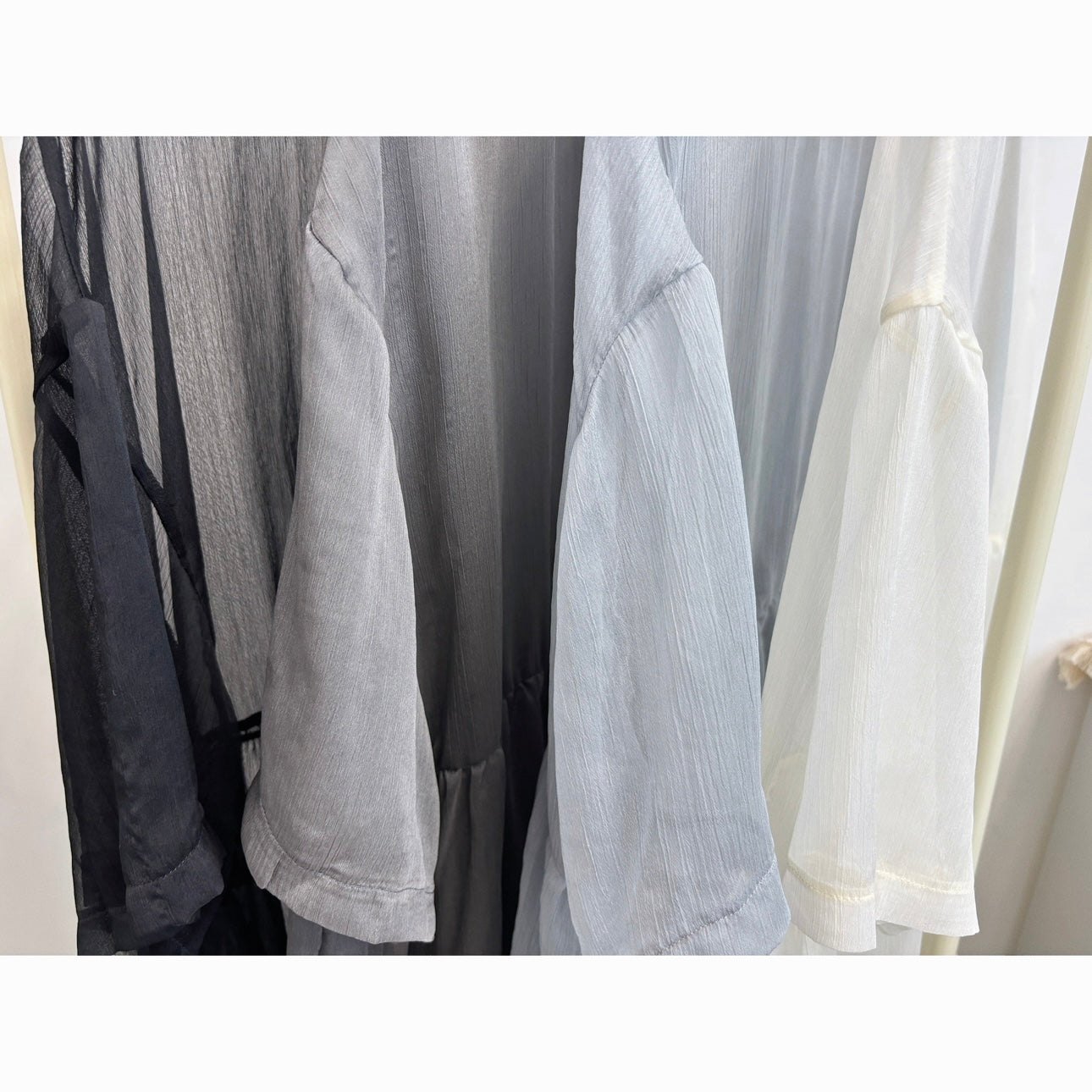 霧感薄透Ruffle TOP T00132
