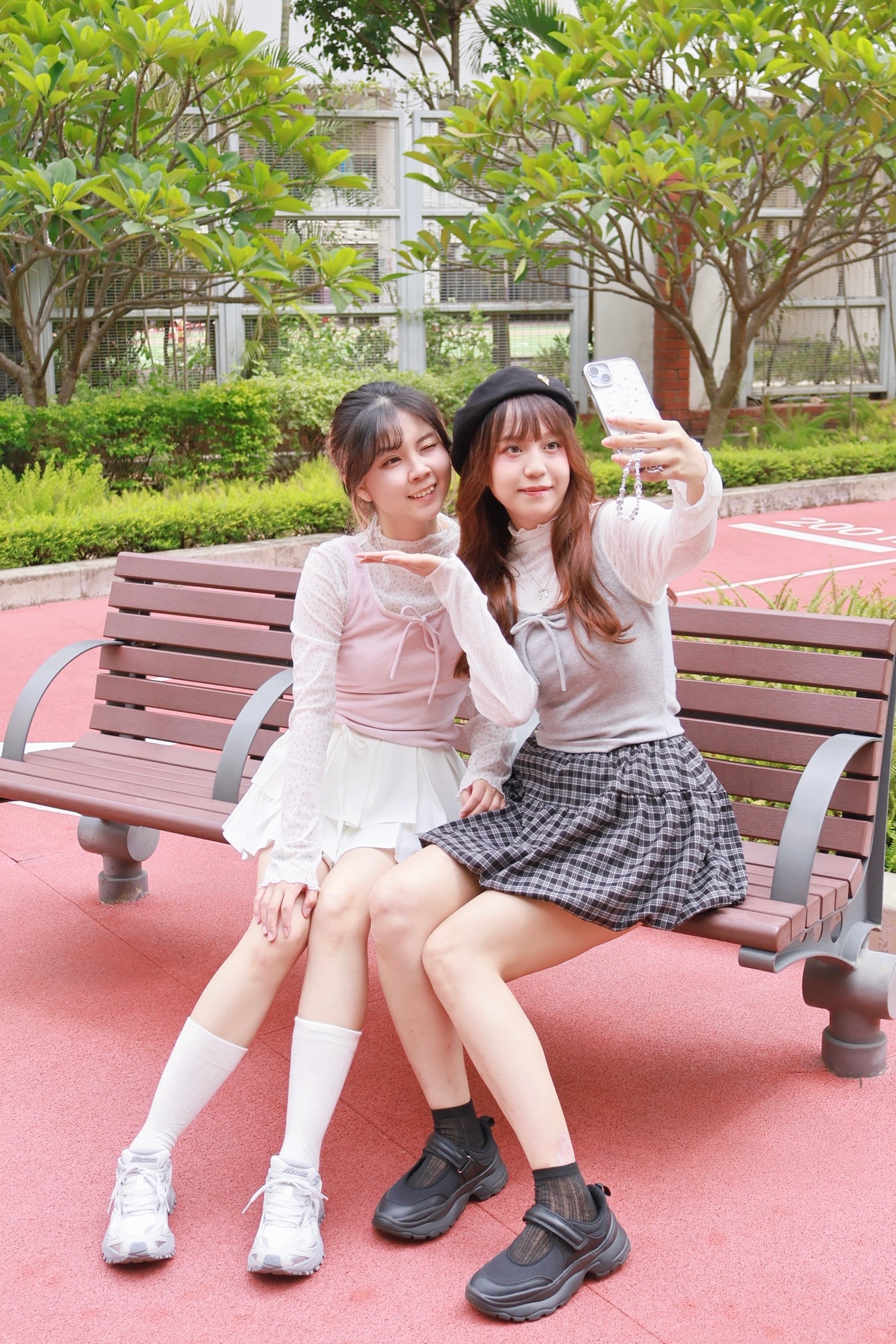 碎花木耳邊top T00142