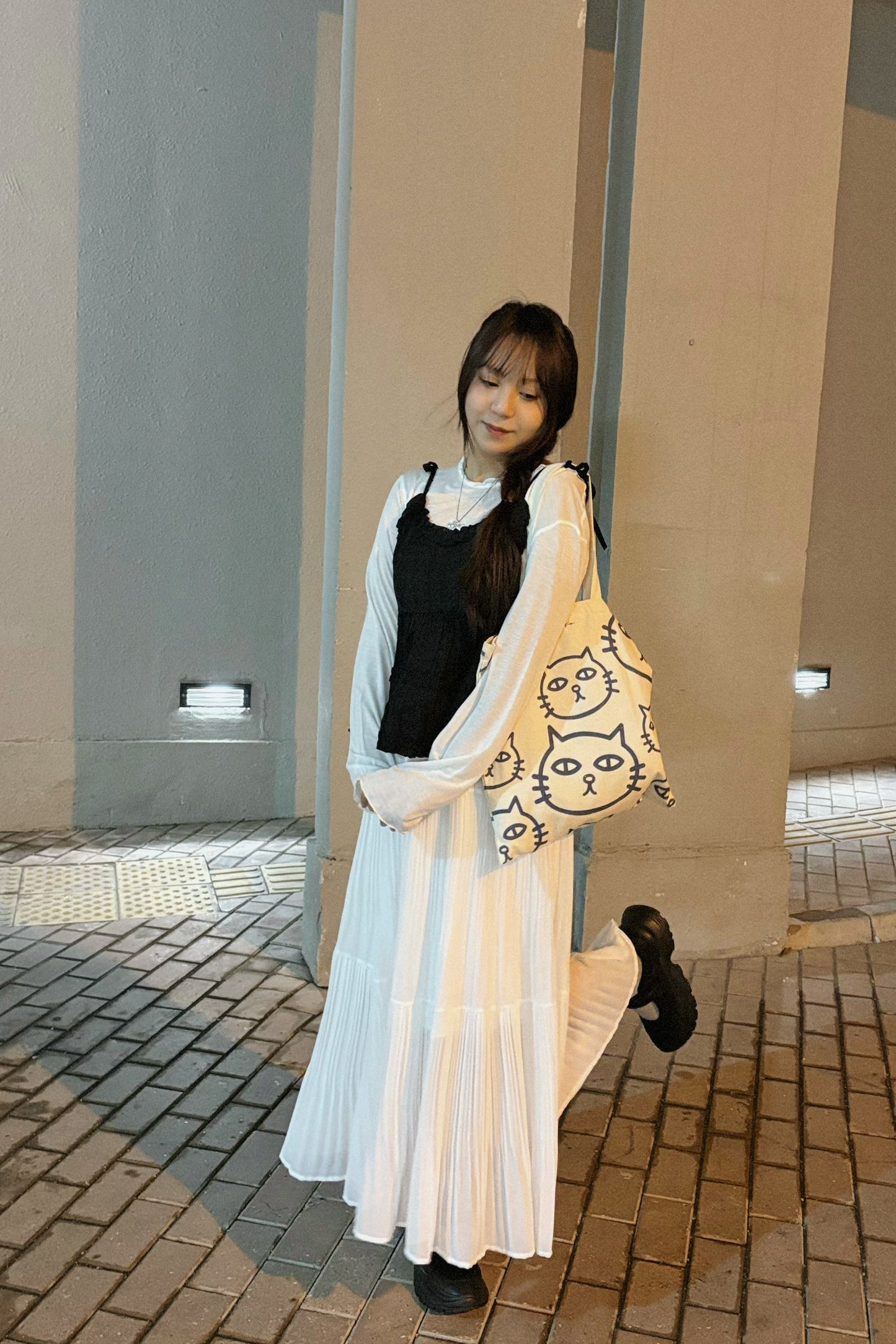 bb棉綁帶上衣 T00084