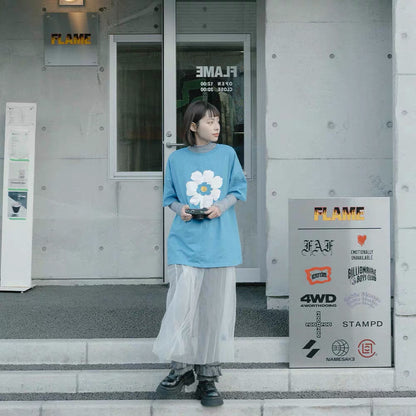 Oversize花花T T00088