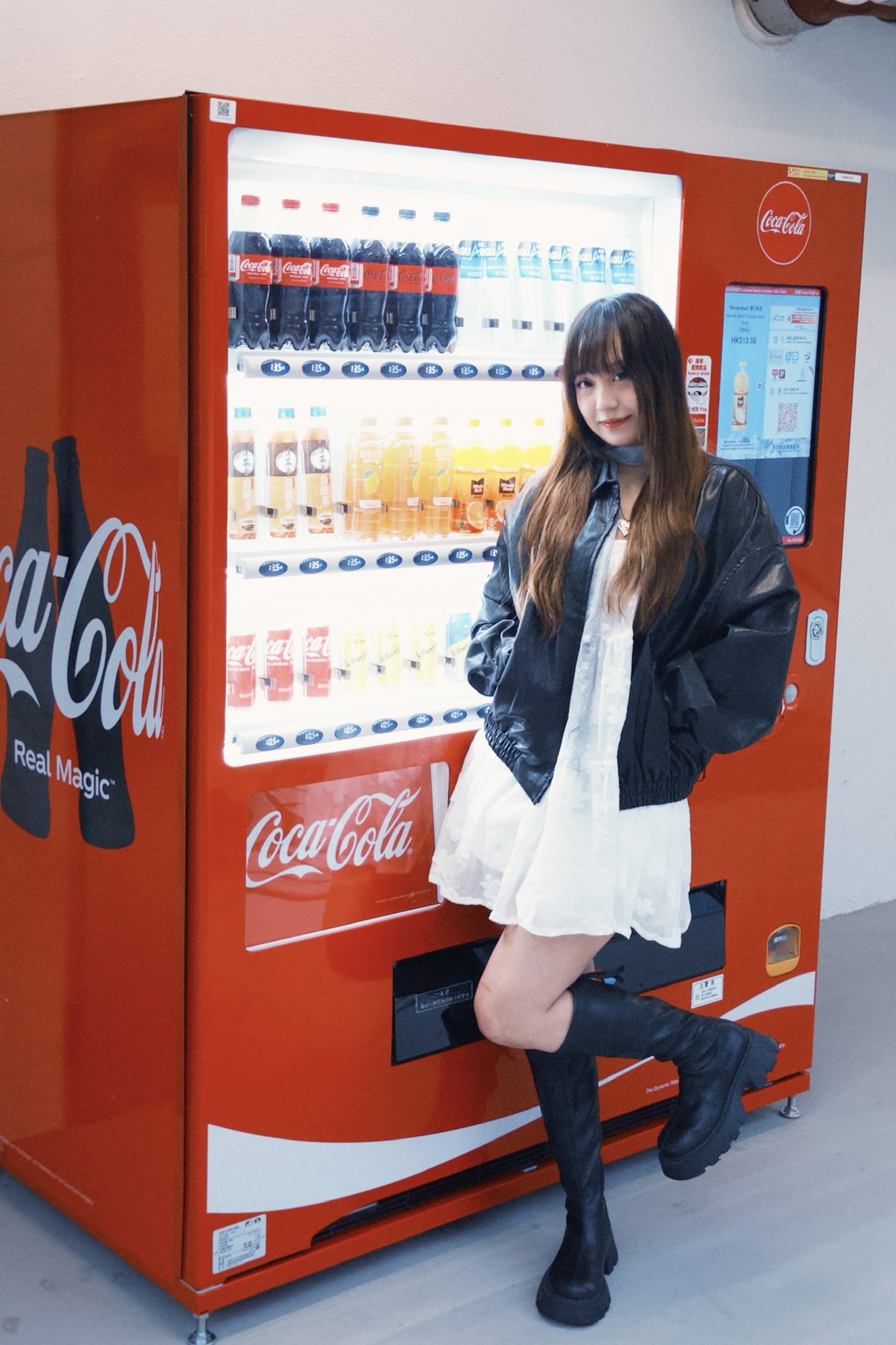 經典拉鏈皮外套