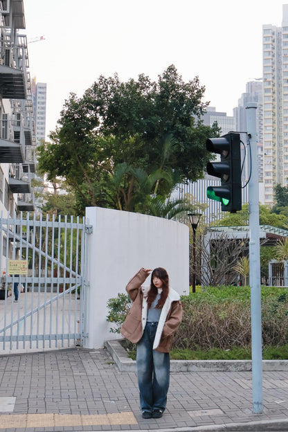 two ways 兩面著oversize外套