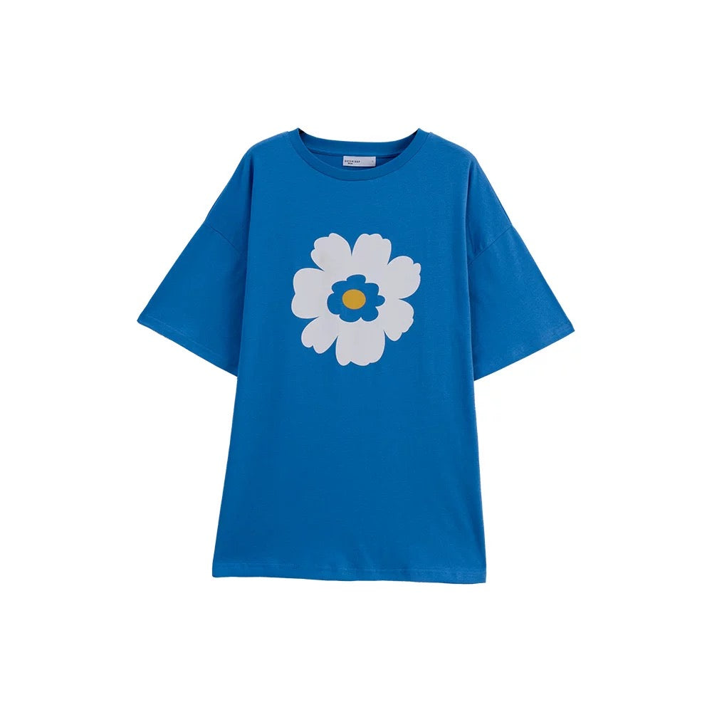 Oversize花花T T00088