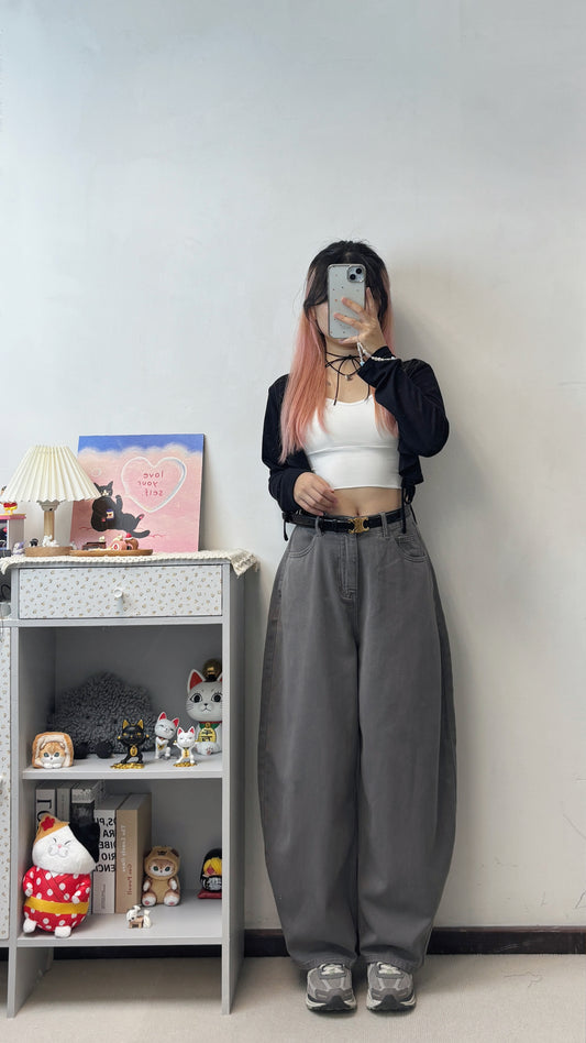 ☁️超舒服雲朵短bratop—加長版