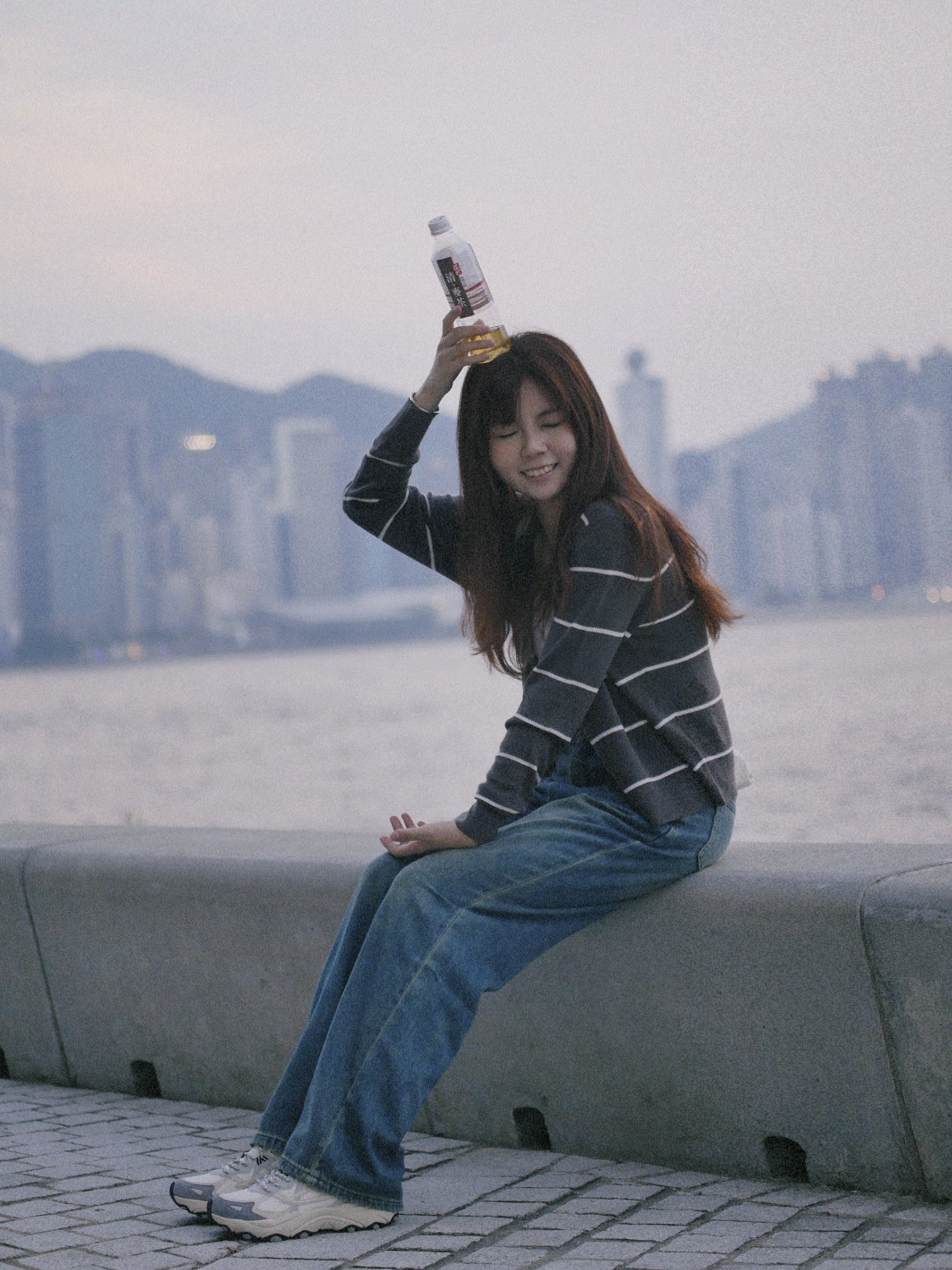 C00003 氣質直紋間條外套（軟熟親膚）