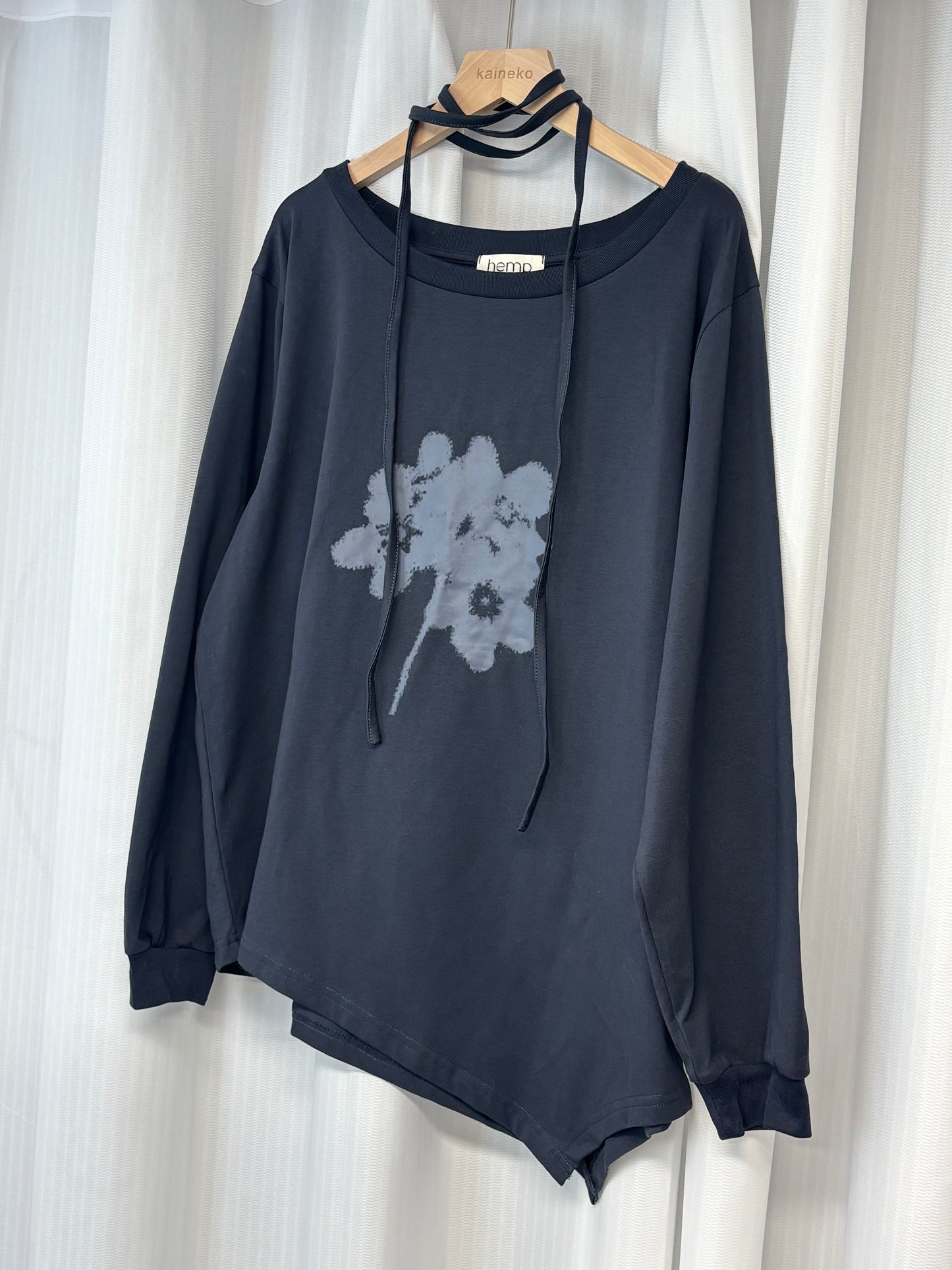 不規則花花長T T00192