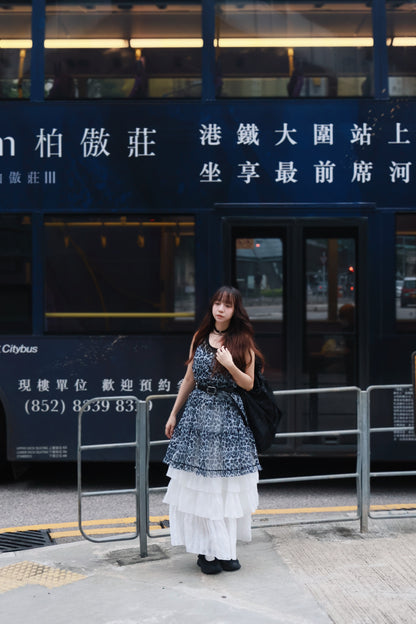 透明感豹紋外搭