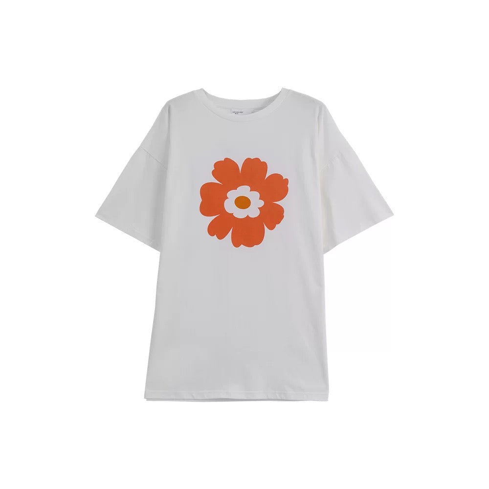 Oversize花花T T00088