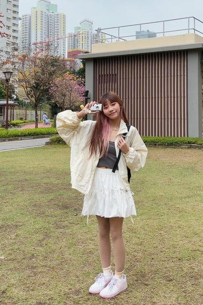 零感覺輕薄風褸 C00023