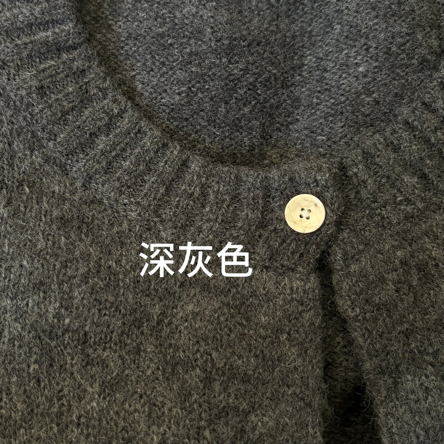 秋冬必備-單扣短版外套（含羊毛）C00006