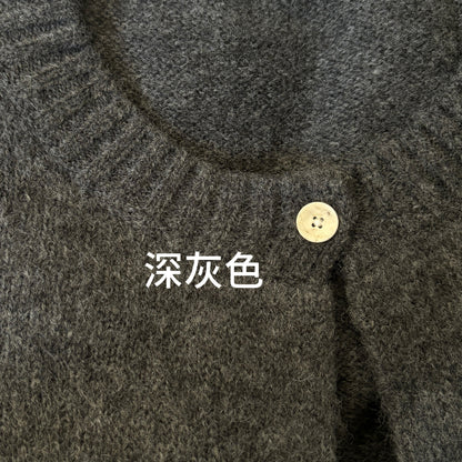 秋冬必備-單扣短版外套（含羊毛）C00006