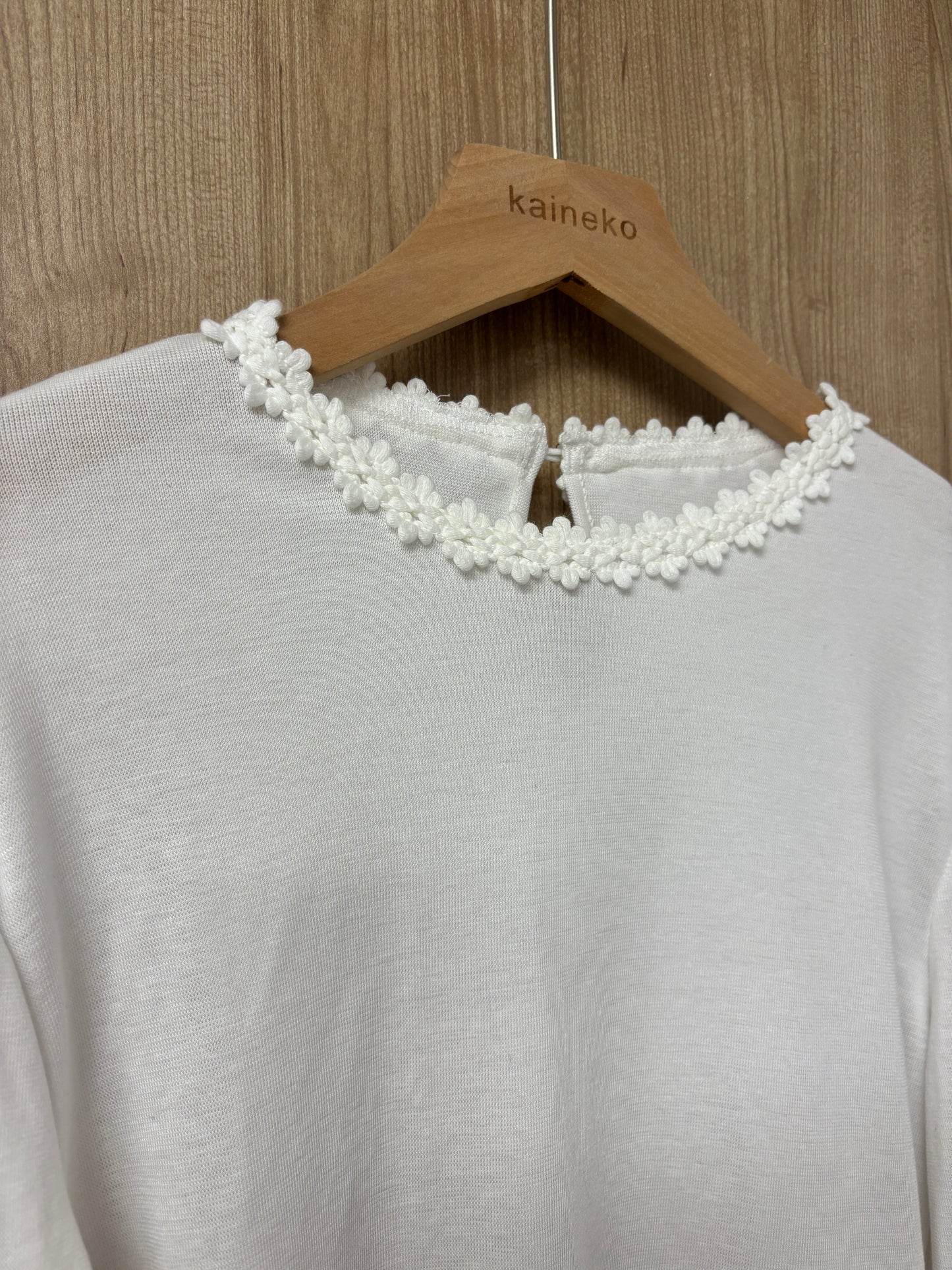 超舒服立體花花領TOP T00210