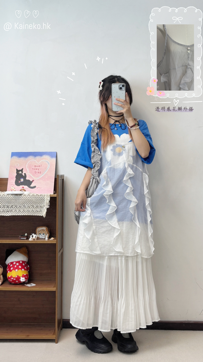 Oversize花花T T00088