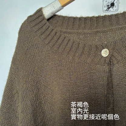 秋冬必備-單扣短版外套（含羊毛）C00006
