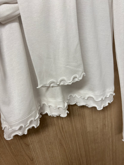 超舒服立體花花領TOP T00210