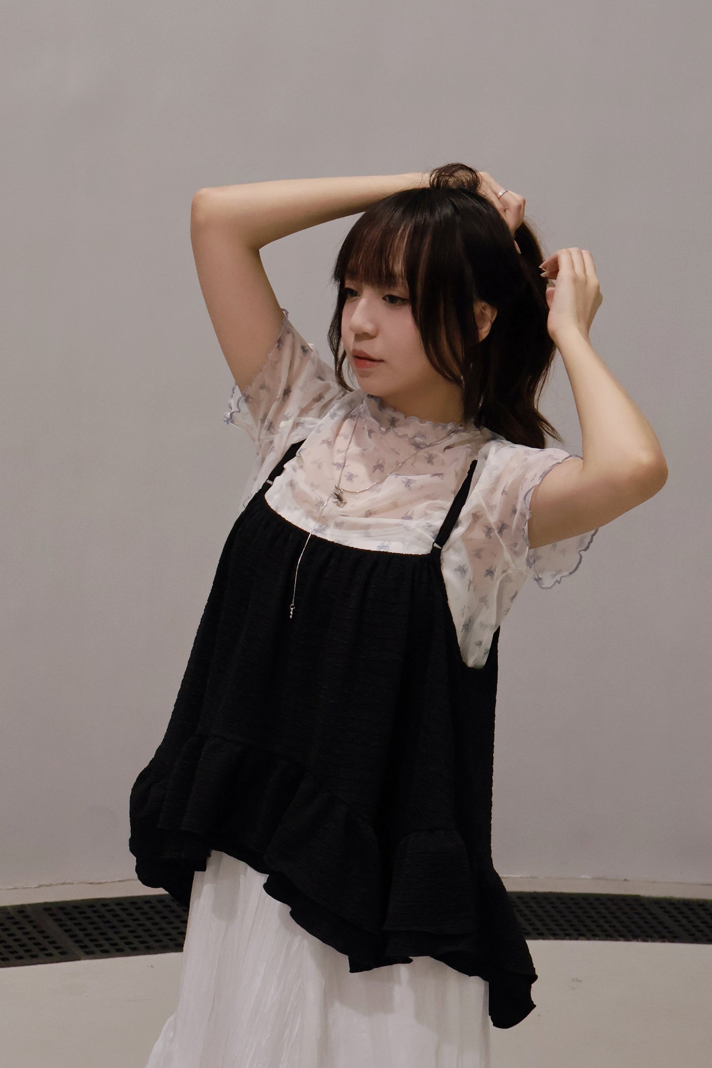 薄透蝴蝶結T T00244