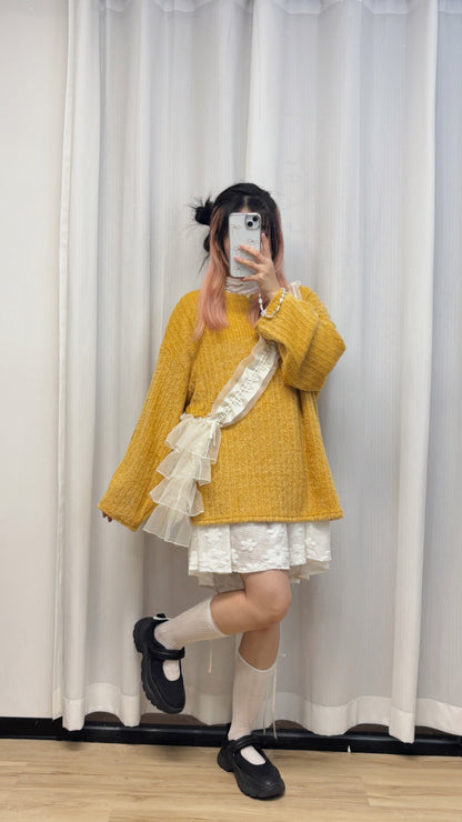 輕薄絨毛冷衫（超舒服）T00188