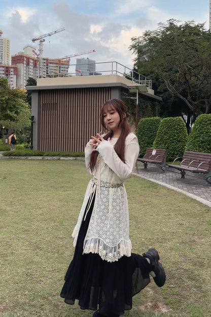 立體花花腰鍊