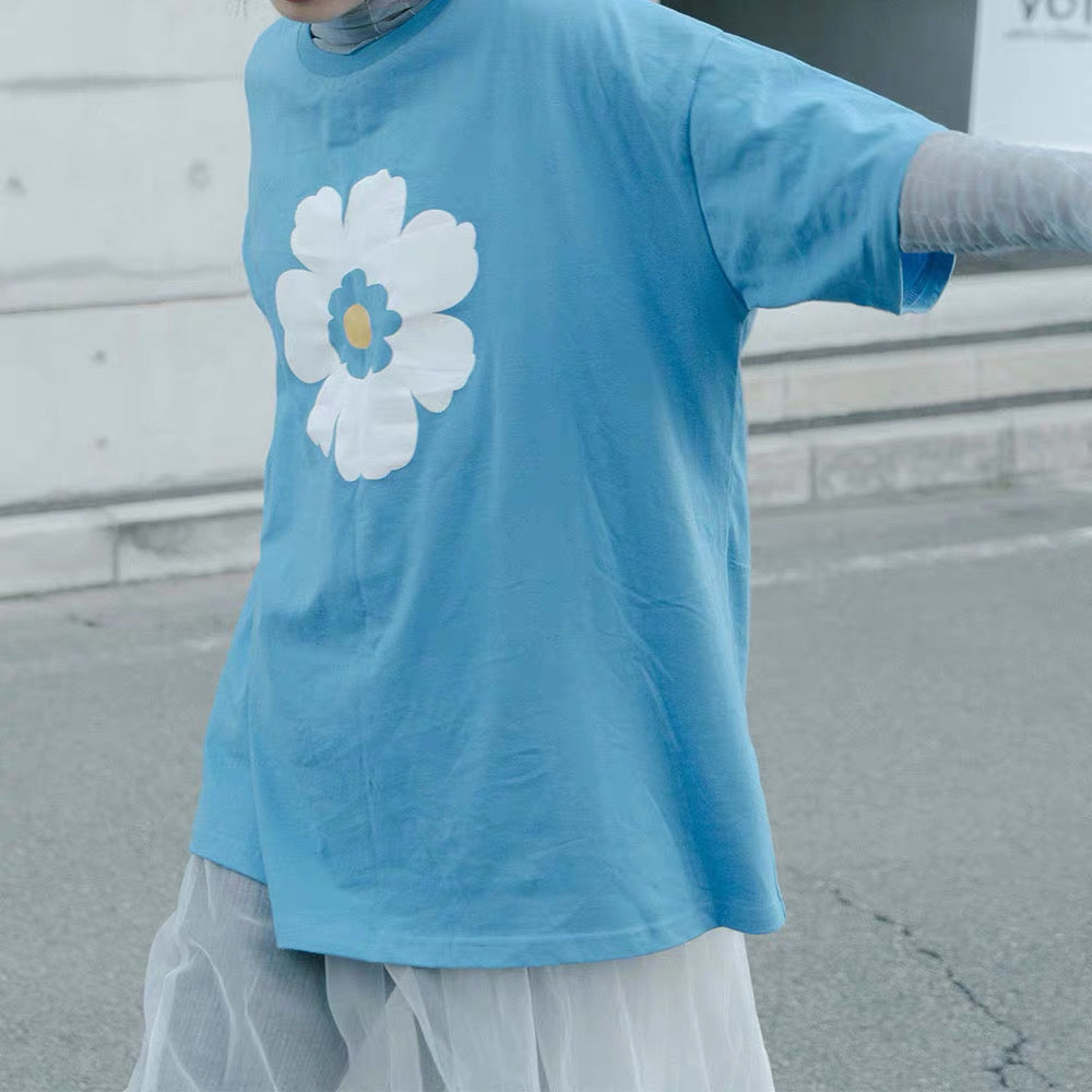 Oversize花花T T00088