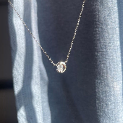 925silver白月光鎖骨鏈