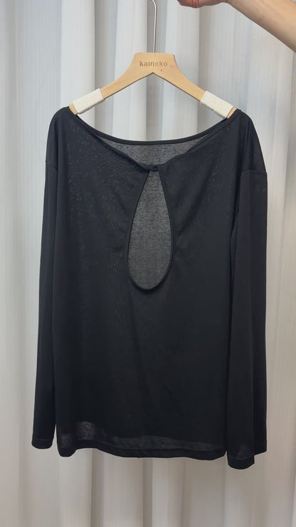 露背天絲防曬T T00220