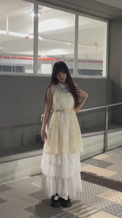 立體花紋網格外搭 S00208